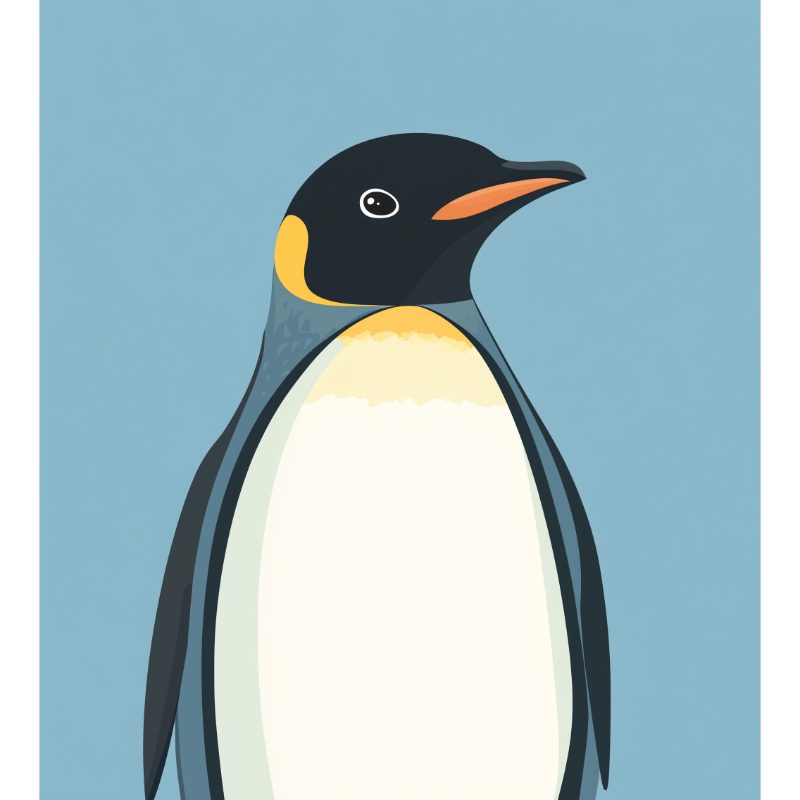 Malen nach Zahlen   Malen nach Zahlen   Pinguin   Kurzprojekt