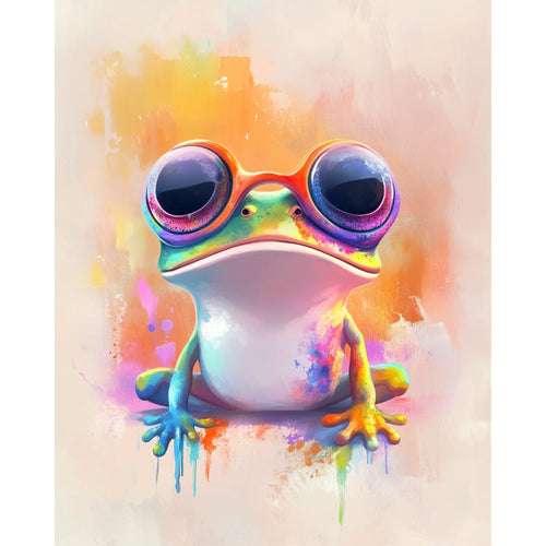 Malen nach Zahlen - Malen nach Zahlen - Bunter Frosch