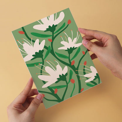 6 Mini-Gemälde auf Holzplatte – Kräftige Blüten Set