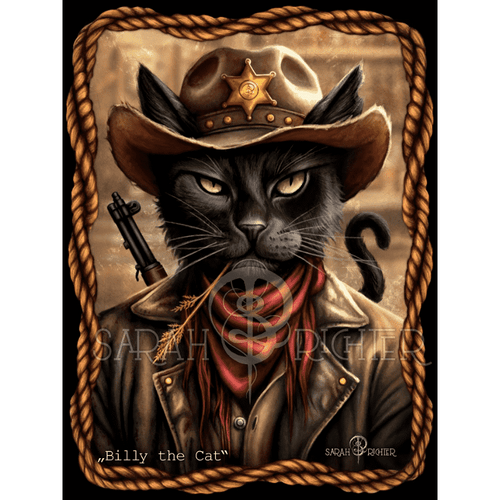 Malen nach Zahlen - Billy the Cat - by Sarah Richter