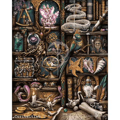 Malen nach Zahlen - Curiosities-I - by Sarah Richter