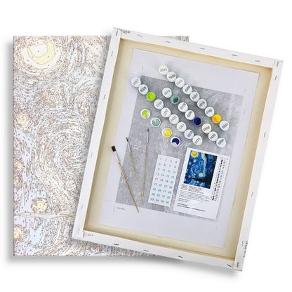 Malen nach Zahlen - Herbstliches Blätterdach