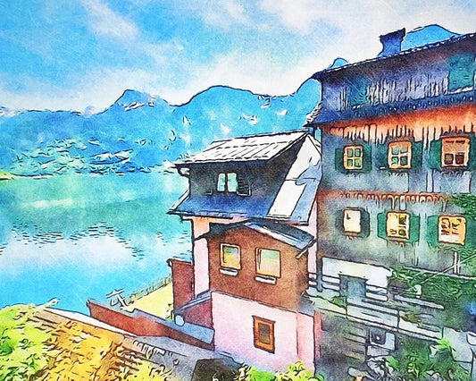Malen nach Zahlen - Urlaub am See by Zamart