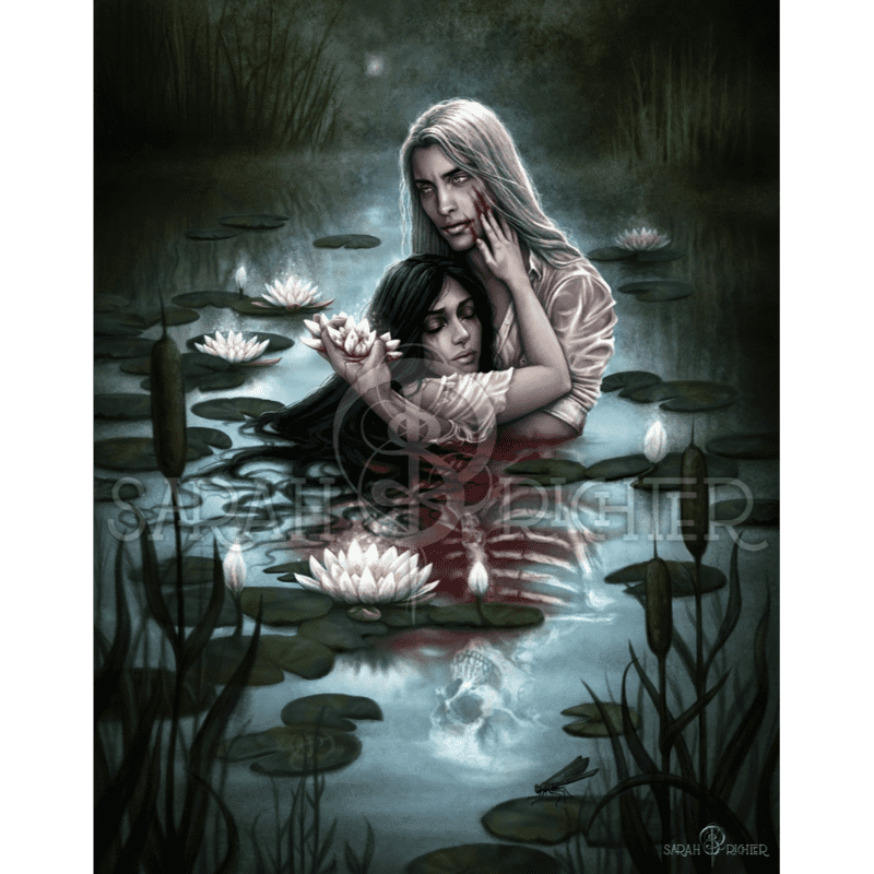 Malen nach Zahlen   Lady of the Lake   by Sarah Richter