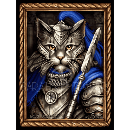 Malen nach Zahlen - Lord Scratch - by Sarah Richter