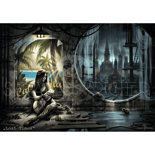 Malen nach Zahlen - Lost Times - by Sarah Richter