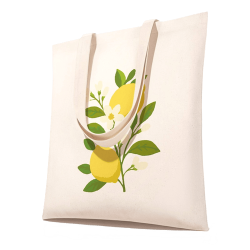Malen nach Zahlen - Malen nach Zahlen Totebag – Zitronenpflanze