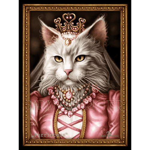 Malen nach Zahlen - Purrincess - by Sarah Richter