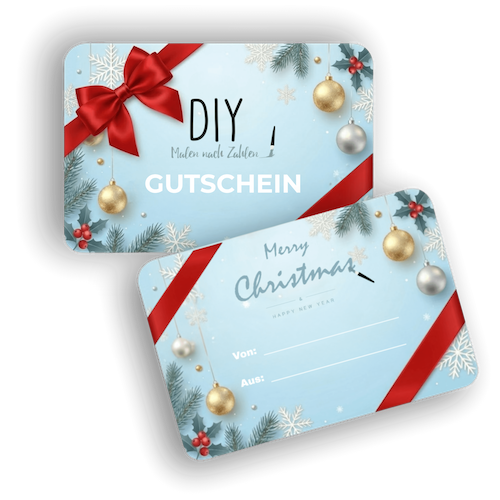 Malen nach Zahlen - Gutschein - Geschenkgutschein