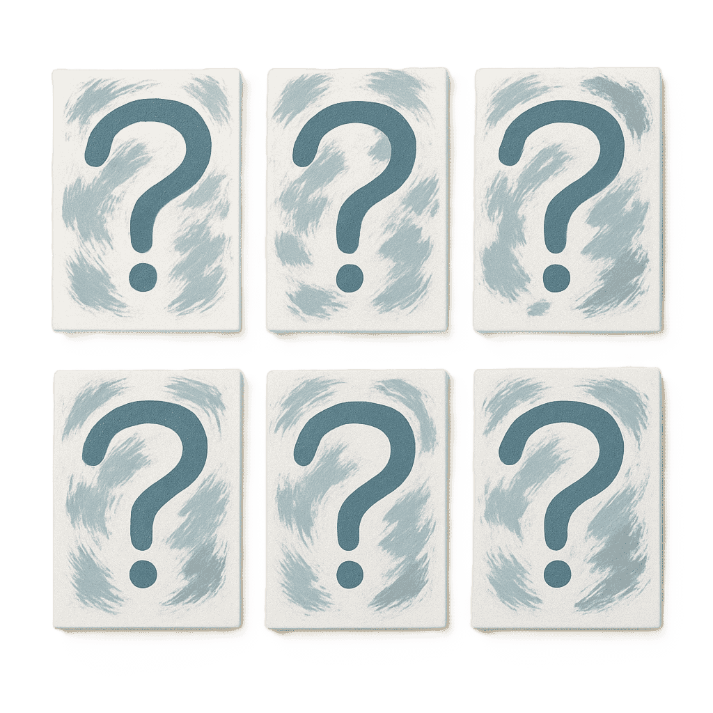 6 Mini Gemälde | Mystery Set