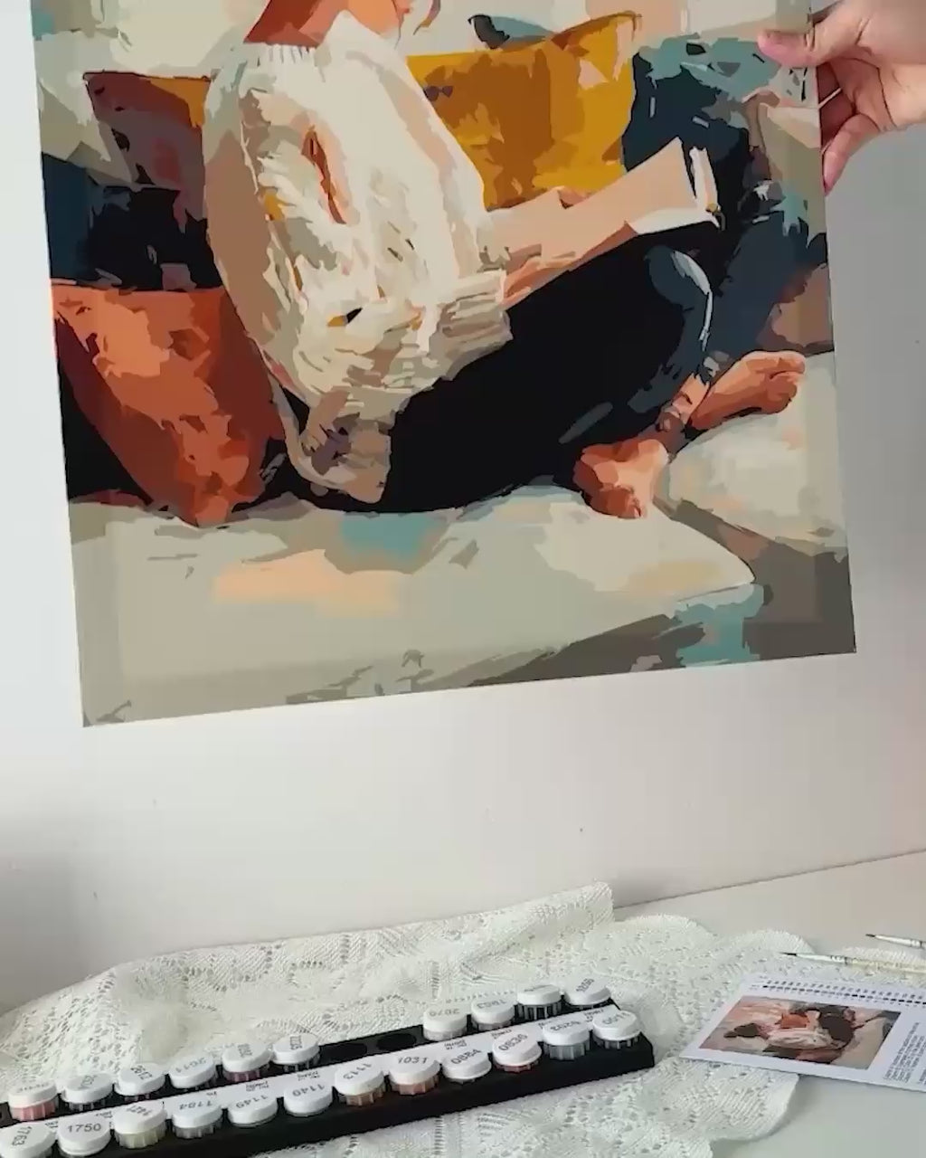 Malen nach Zahlen - Sonntagszeit