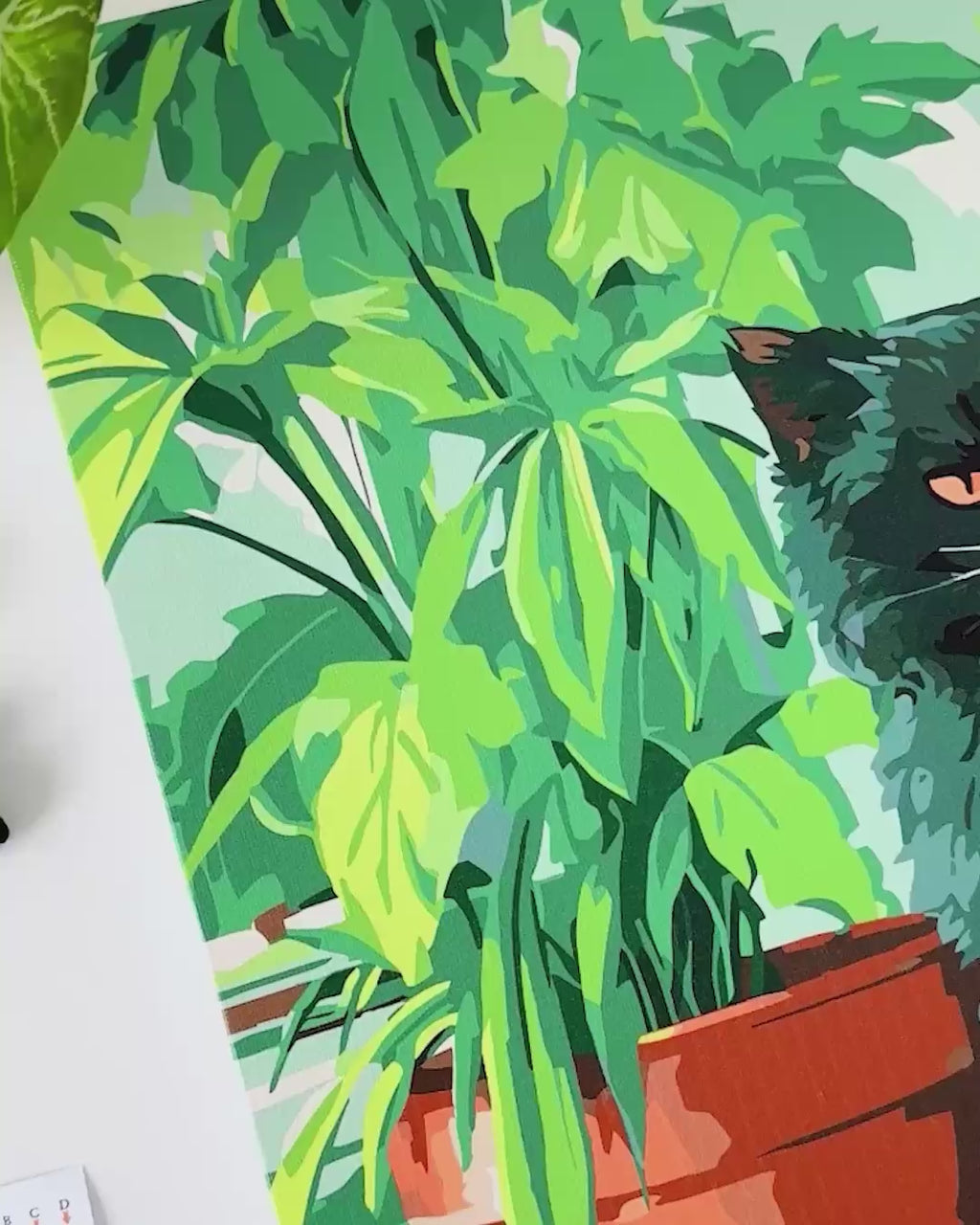 Malen nach Zahlen - Grumpy Cat