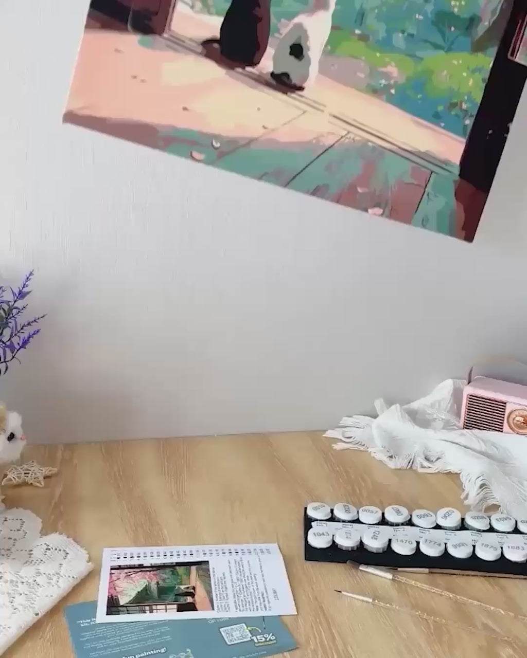 Malen nach Zahlen - Japanische Stille