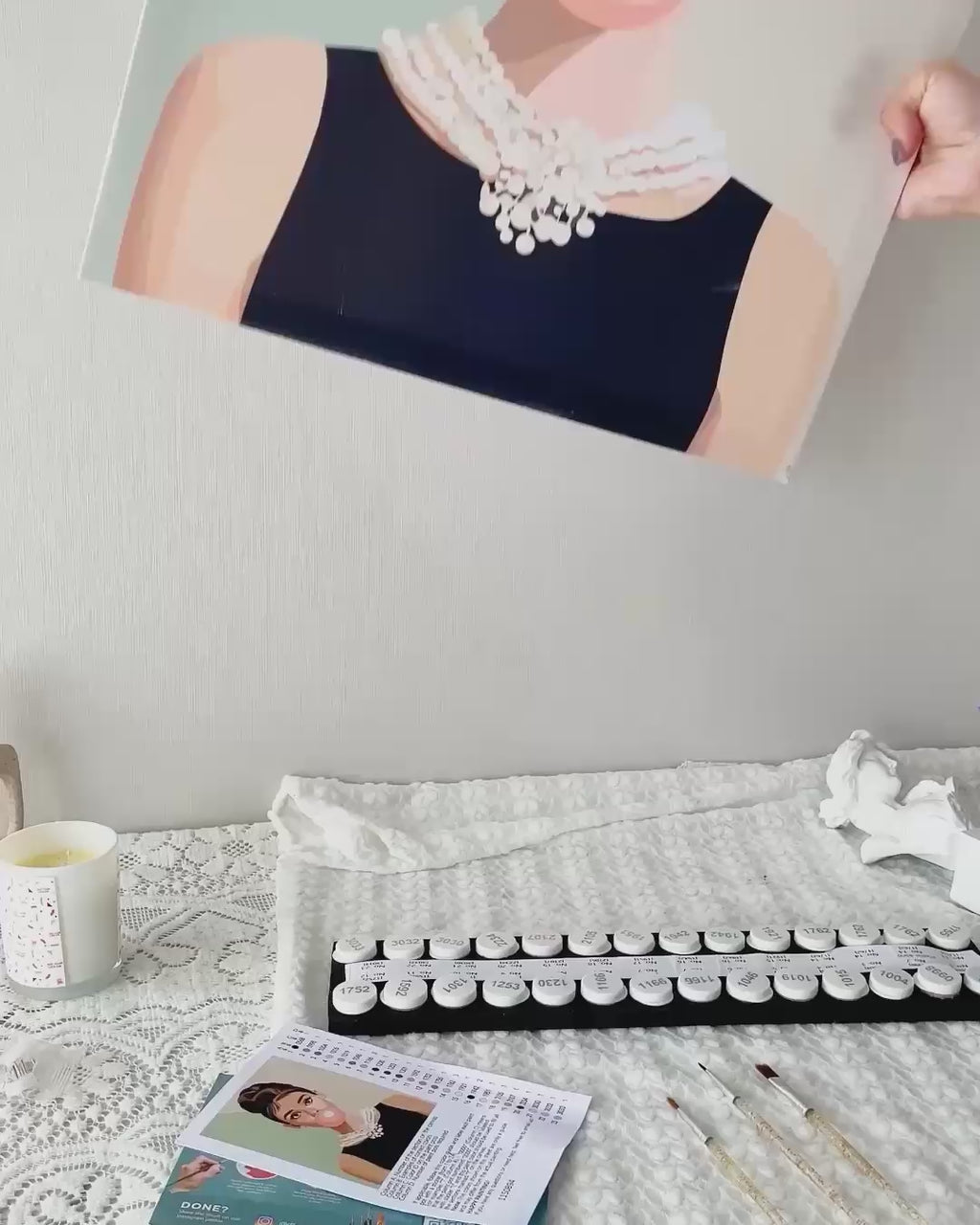 Malen nach Zahlen - Bubblegum-Eleganz