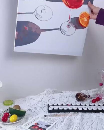 Malen nach Zahlen - Summer Cocktails