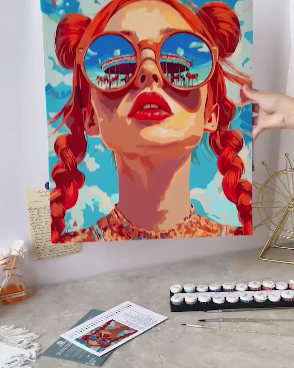 Malen nach Zahlen - Ingwerkarussell