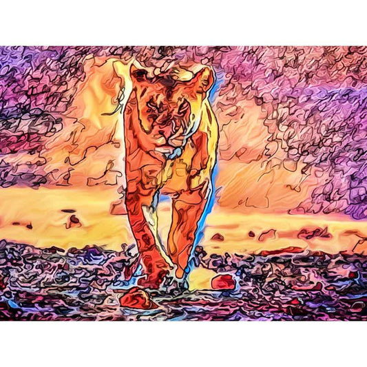 Malen nach Zahlen - Malen nach Zahlen - The King (Südafrika) - Artist's Edition - by zamart