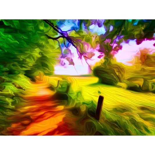 Malen nach Zahlen - Malen nach Zahlen - Der Weg - Artist's Edition - by zamart