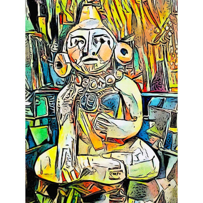 Malen nach Zahlen - Malen nach Zahlen - Mayas Motiv 3 - Artist's Edition - by zamart