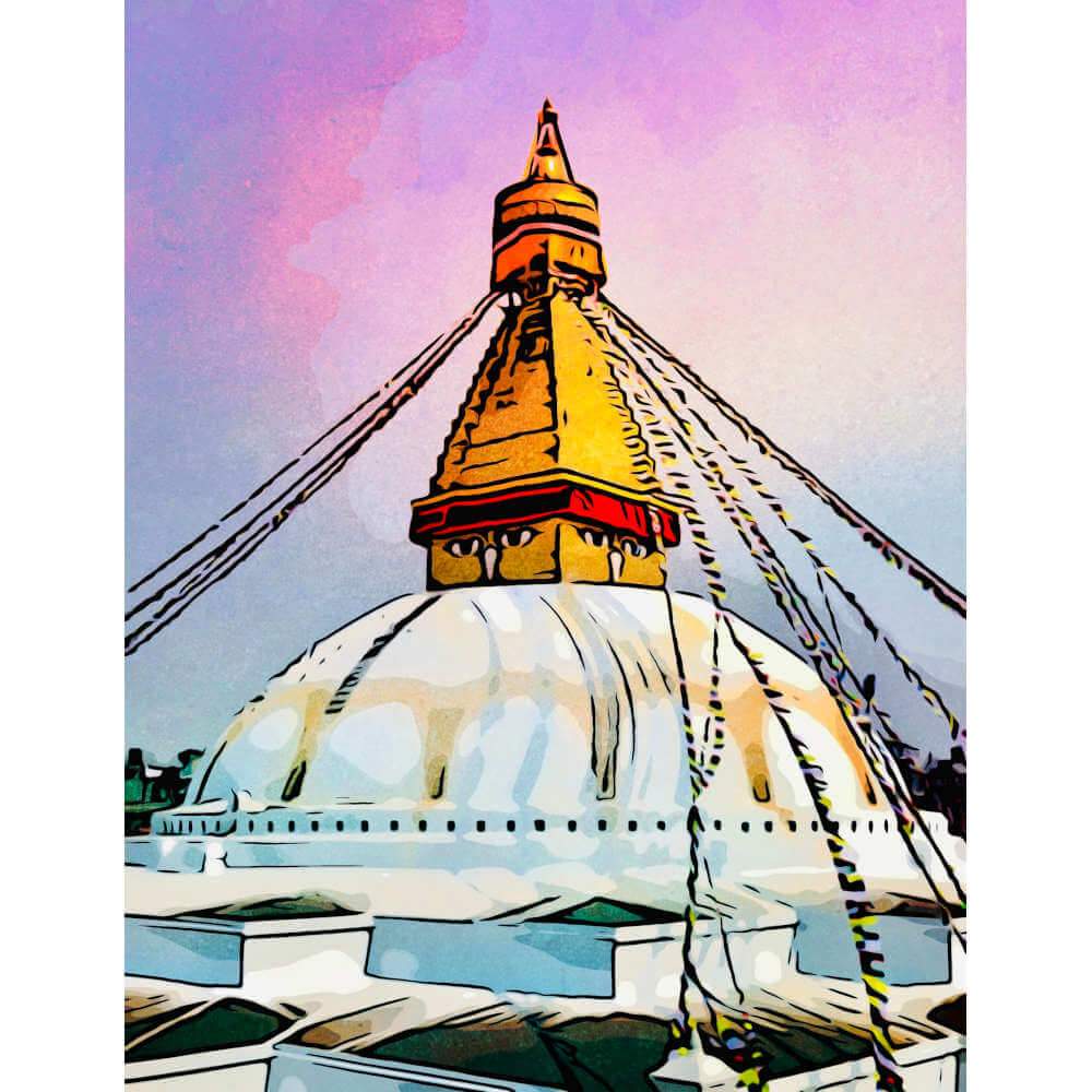 Malen nach Zahlen - Malen nach Zahlen - Namaste Motiv 5 - Artist's Edition - by zamart