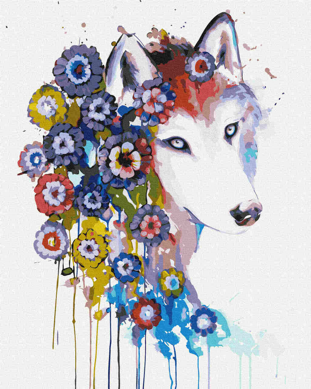 Malen nach Zahlen   Malen nach Zahlen   Wölfchen   by Pixie Cold