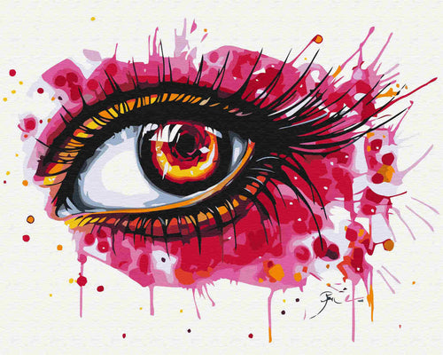 Malen nach Zahlen - Malen nach Zahlen - rose my soul - by Pixie Cold
