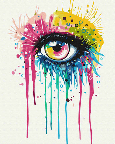 Malen nach Zahlen - Malen nach Zahlen - rainbow - by Pixie Cold