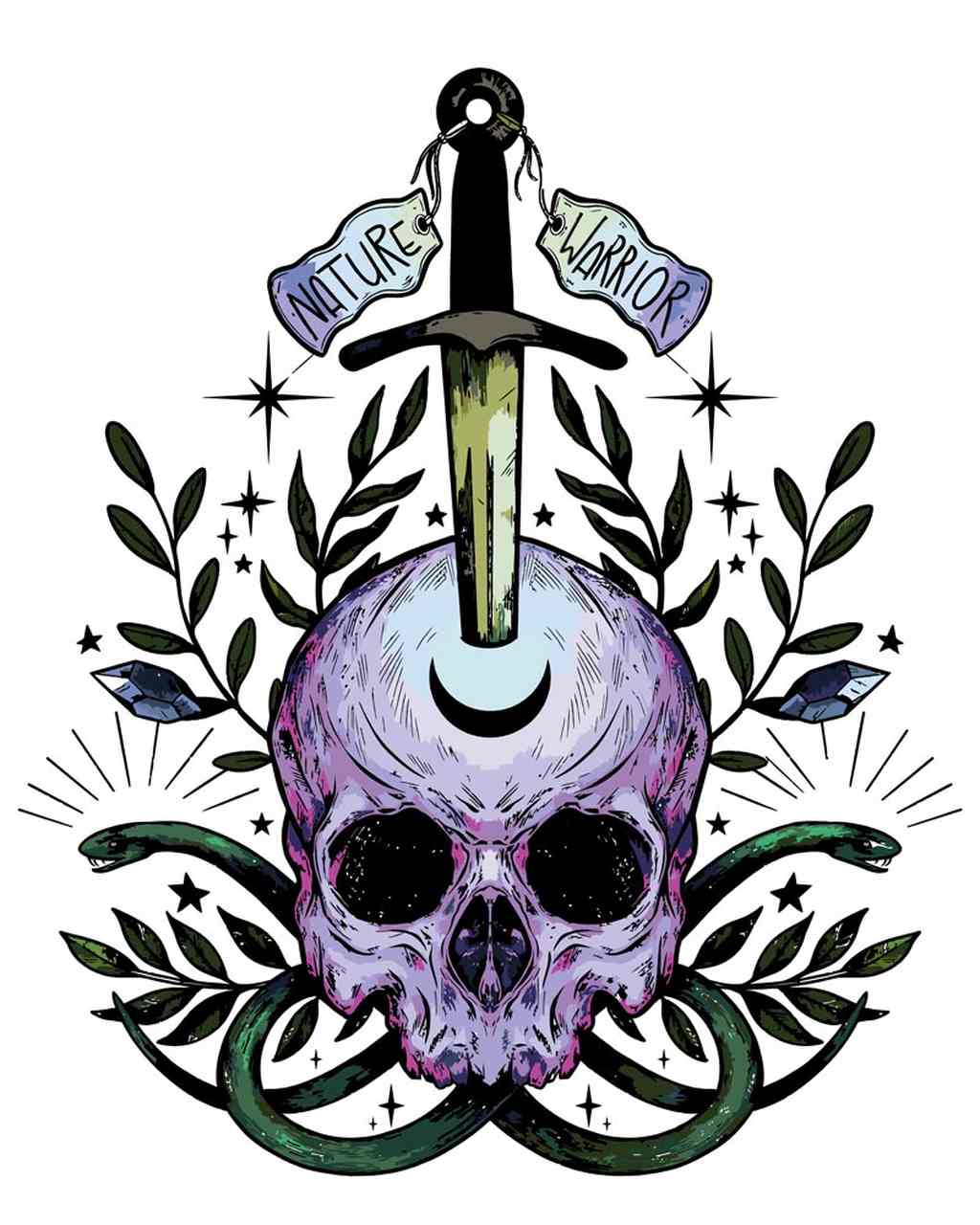 Malen nach Zahlen   Malen nach Zahlen   bright Nature Warrior   by Pixie Cold