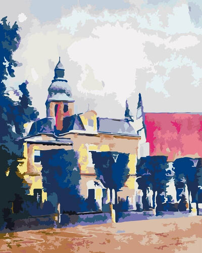 Malen nach Zahlen - Malen nach Zahlen - Bad Salzuflen, Motiv 2 - by zamart