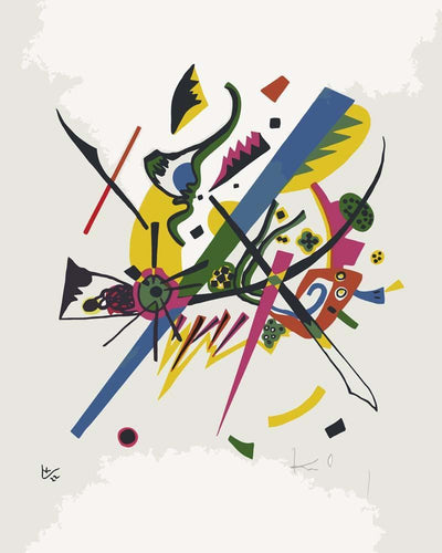 Malen nach Zahlen - Malen nach Zahlen - Kleine Welten I - Wassily Kandinsky