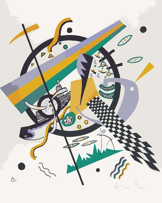 Malen nach Zahlen - Malen nach Zahlen - Kleine Welten IV - Wassily Kandinsky