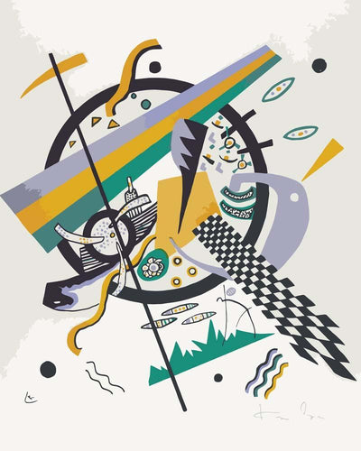 Malen nach Zahlen - Malen nach Zahlen - Kleine Welten IV - Wassily Kandinsky