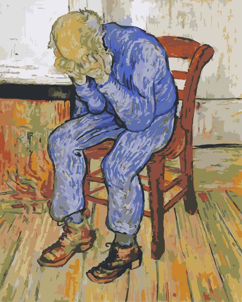Malen nach Zahlen   Malen nach Zahlen   An der Schwelle zur Ewigkeit   Vincent van Gogh