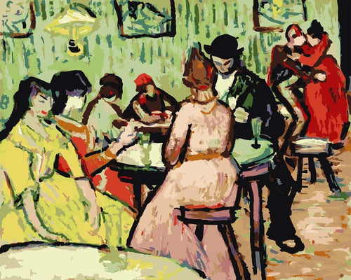 Malen nach Zahlen - Malen nach Zahlen - Das Bordell (Le Lupanar) - Vincent van Gogh