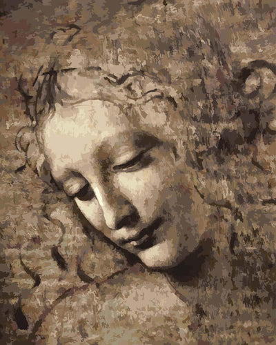 Malen nach Zahlen - Malen nach Zahlen - La Scapigliata - Leonardo da Vinci