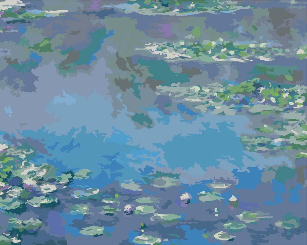Malen nach Zahlen   Malen nach Zahlen   Seerosen   Claude Monet