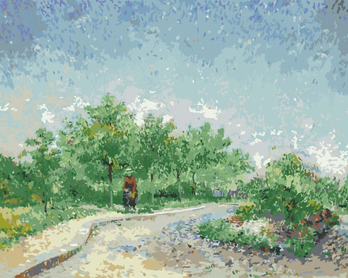 Malen nach Zahlen - Malen nach Zahlen - Square Saint-Pierre - Vincent van Gogh