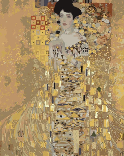 Malen nach Zahlen - Malen nach Zahlen - Portrait von Adele Bloch-Bauer I - Gustav Klimt