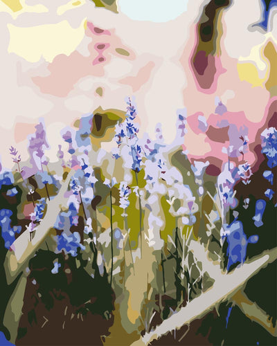 Malen nach Zahlen - Malen nach Zahlen - Lavendel farbenfroh