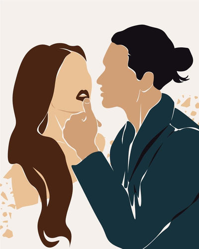 Malen nach Zahlen - Malen nach Zahlen - People Illustration 16