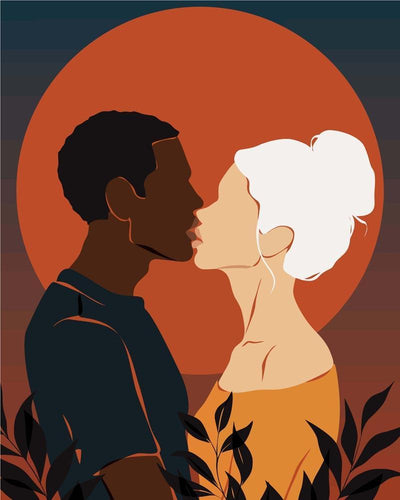 Malen nach Zahlen - Malen nach Zahlen - People Illustration 17