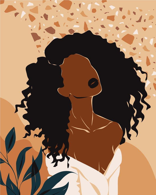 Malen nach Zahlen - Malen nach Zahlen - People Illustration 24