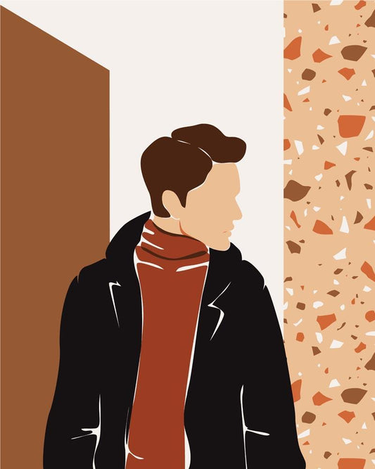 Malen nach Zahlen - Malen nach Zahlen - People Illustration 5