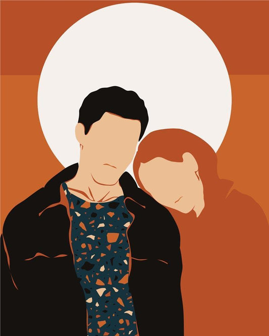 Malen nach Zahlen - Malen nach Zahlen - People Illustration 8