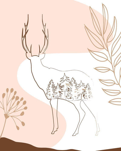 Malen nach Zahlen - Malen nach Zahlen - Wilder Wald 11