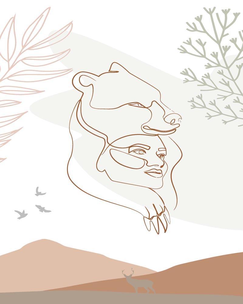 Malen nach Zahlen   Malen nach Zahlen   Wilder Wald 20