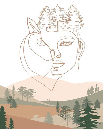 Malen nach Zahlen - Malen nach Zahlen - Wilder Wald 25