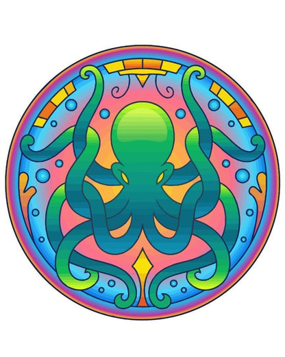 Malen nach Zahlen - Malen nach Zahlen - Mandala - Oktopus