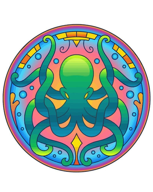 Malen nach Zahlen - Malen nach Zahlen - Mandala - Oktopus