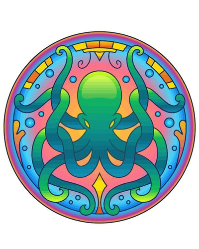 Malen nach Zahlen - Malen nach Zahlen - Mandala - Oktopus